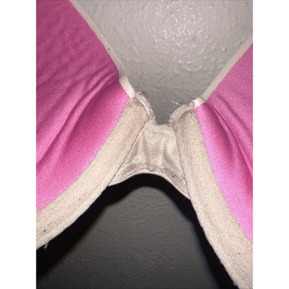 Victoria's Secret PINK Wear Everywhere 32DD Bra Beige Push Up Padded Tan - Picture 10 of 13